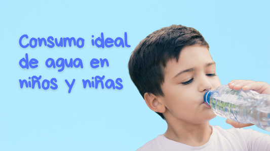 ¿Cuanta agua necesitan consumir los niños?